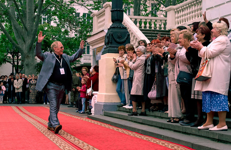 Владимир Гостюхин на&nbsp;открытии кинофорума &laquo;Золотой Витязь&raquo; в&nbsp;Севастополе, 2017&nbsp;год