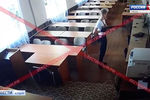 Нападение на колледж в Керчи. Скриншот видео с камер наблюдения.