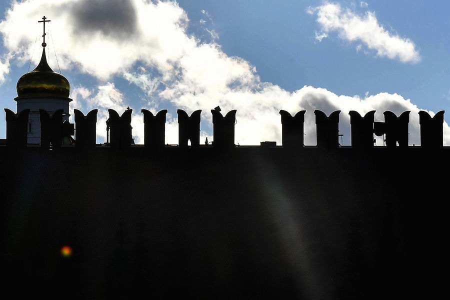 Последствия ураганного ветра на&nbsp;Красной площади, 22&nbsp;октября 2021&nbsp;год