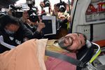 Задержание нападавшего на посла