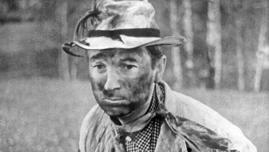 Георгий Вицин в&nbsp;роли Труса в&nbsp;фильме &laquo;Пес Барбос и необычный кросс&raquo; (фильм №5 киноальманаха &laquo;Совершенно серьезно&raquo;, режиссеры Леонид Гайдай и Эльдар Рязанов), 1961&nbsp;г.