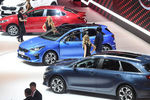 Стенд компании KIA на Московском международном автосалоне, 29 августа 2018 года