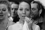 Инна Чурикова на съемках фильма «Прошу слова», 1974 год
