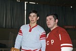 Владислав Третьяк и Виктор Коноваленко в&nbsp;сборной СССР. 1970&nbsp;год