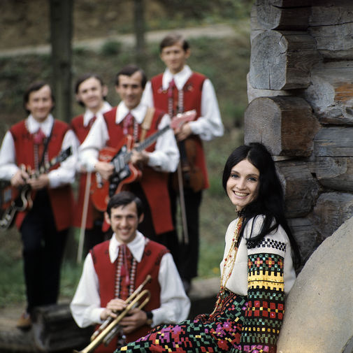 1973 год. София Ротару и ансамбль «Червона рута»