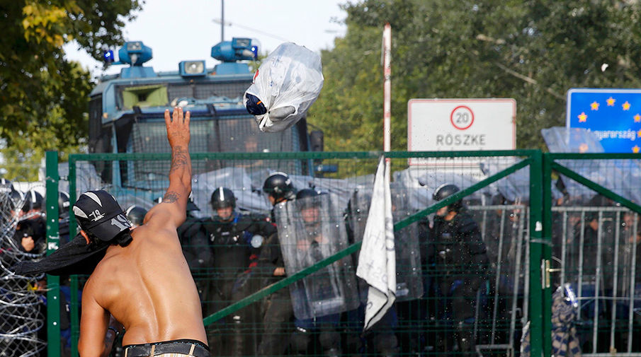 Ситуация на венгеро-сербской границе