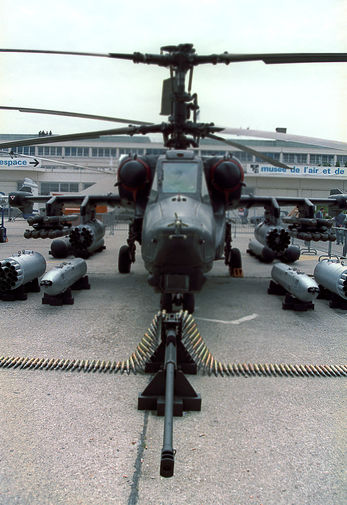 Международный авиакосмический салон (МАКС-93). Вертолет Ка-50