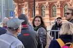 Во время церемонии прощания с первым президентом СССР Михаилом Горбачевым в Москве, 3 сентября 2022 года