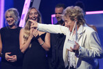 Британский певец Род Стюарт во время церемонии вручения премии American Music Awards 2025 в Лас-Вегасе, США, 26 мая 2025 года 
