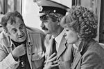 Эльдар Рязанов на&nbsp;съемках фильма «Вокзал для&nbsp;двоих», 1982 год