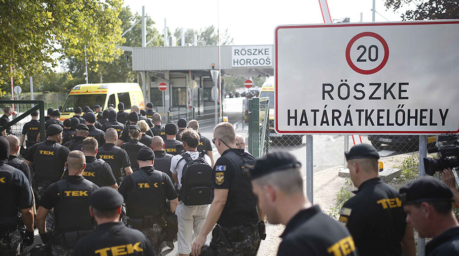 Ситуация на венгеро-сербской границе