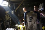 Сгоревшая раздевалка «Бейтара»