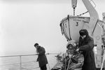 Водолаз атомного ледокола «Ленин» перед спуском под воду, 1960 год