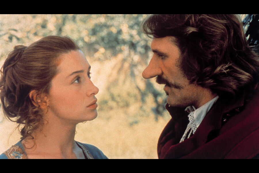 Анн Броше и Жерар Депардье в&nbsp;фильме «Сирано де Бержерак» (1990)