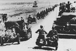 Наступление немецких моторизованных частей. Июнь 1941 года