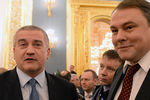 Глава Республики Крым Сергей Аксенов и зампредседателя Госдумы Петр Толстой в Кремле, 1 декабря 2016 года