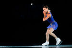 Анна Щербакова на показательных выступлениях чемпионата России — 2022