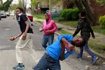 При столкновениях в Балтиморе ранены 15 полицейских