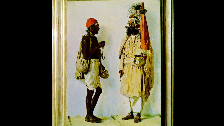 Василий Верещагин. Два факира. 1876