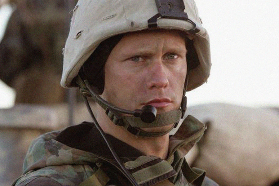 <b>&laquo;Поколение убийц&raquo; (2008).</b> Американский мини-сериал об Иракской войне, основанный на&nbsp;одноименном произведении журналиста Rolling Stones, принес Скарсгарду мировую известность. В&nbsp;проекте швед исполнил роль сержанта Брэда Колберта по&nbsp;прозвищу &laquo;Айсмен&raquo;. Во время съемок он, как и другие актеры, был вынужден подолгу находиться в&nbsp;намибийской пустыне.
