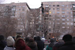 Ситуация на месте обрушения подъезда в жилом доме в Магнитогорске, 31 декабря 2018 года