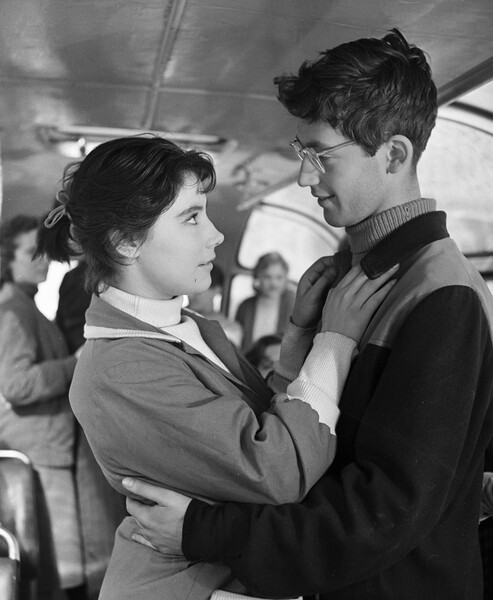 Татьяна Самойлова и Василий Ливанов в&nbsp;фильме &laquo;Неотправленное письмо&raquo;, 1959&nbsp;год