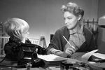 Борис Бархатов и Ирина Скобцева на съемках фильма «Сережа», 1960 год