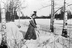Актриса Тамара Семина в роли Насти Батмановой в фильме «Крепостная актриса» (1964) 