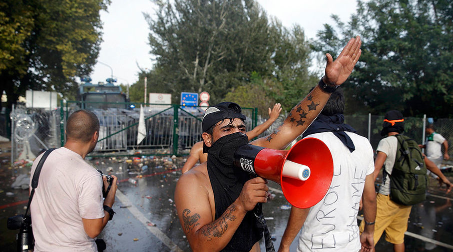 Ситуация на венгеро-сербской границе