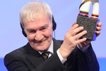 Станислав Петров на церемонии German media award в Баден Бадене, 2012 год