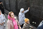 Открытие мемориала «Сад памяти» на Бутовском полигоне в Московской области, 27 сентября 2017 года