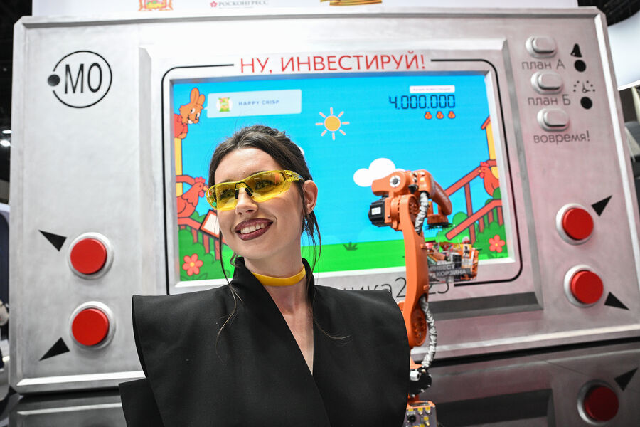 Во время Петербургского международного экономического форума