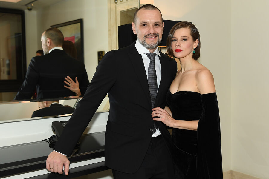 Екатерина Шпица и ее супруг бизнесмен Руслан Панов, 2021 год