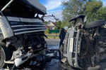Последствия ДТП в Ярославской области, в результате которого погиб Сергей Пускепалис, 20 сентября 2022 года