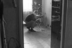 Композитор Микаэл Таривердиев у себя дома, 1969 год
