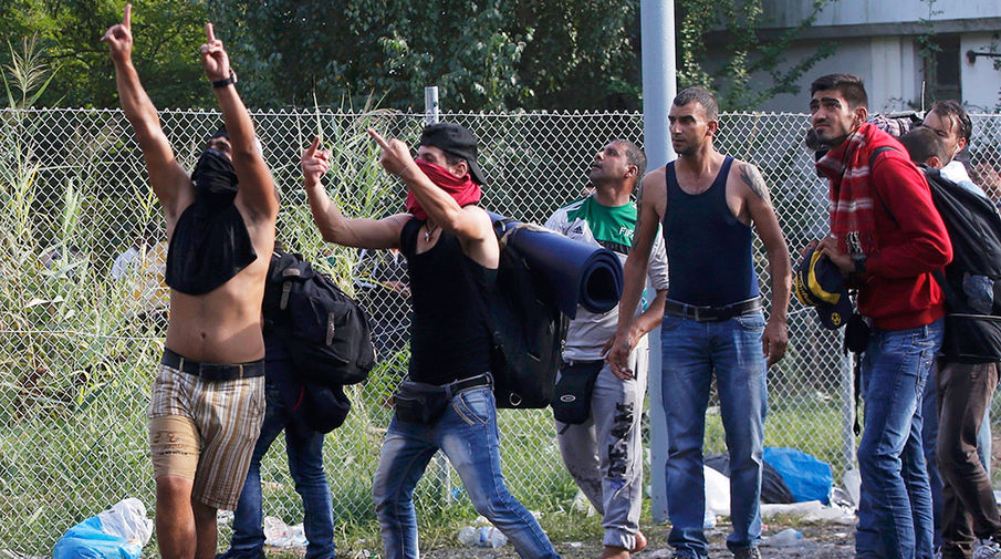 Ситуация на венгеро-сербской границе