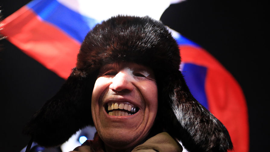 Митинг-концерт «Россия. Севастополь. Крым» на Манежной площади, 18 марта 2018 года