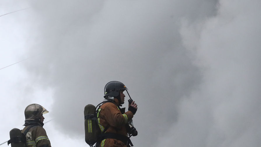 Тушение пожара в&nbsp;здании «Лениздата» в&nbsp;Санкт-Петербурге, 2 февраля 2020 года