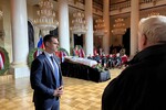 Церемония прощания с первым президентом СССР Михаилом Горбачевым в Колонном зале Дома союзов, 3 сентября 2022 года
