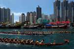 Состязание в&nbsp;рамках праздника драконьих лодок в&nbsp;Гонконге, 30&nbsp;мая 2017&nbsp;года