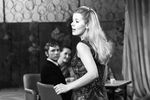 Певица Людмила Сенчина на съемках телепередачи «Голубой Огонек», 1975 год
