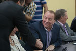 Президент Международного клуба КВН, телеведущий Александр Масляков