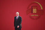 Президент РФ Владимир Путин на параде посвященном 80-летию окончания Второй мировой войны, в Пекине, Китай, 3 сентября 2025 года