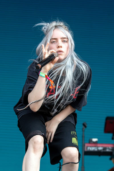 Билли Айлиш на&nbsp;фестивале Bonnaroo-2018 в&nbsp;Манчестере, 2018&nbsp;год