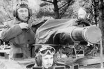 Во время посещения 31-й воздушно-десантной бригады бундесвера. 1994 год.