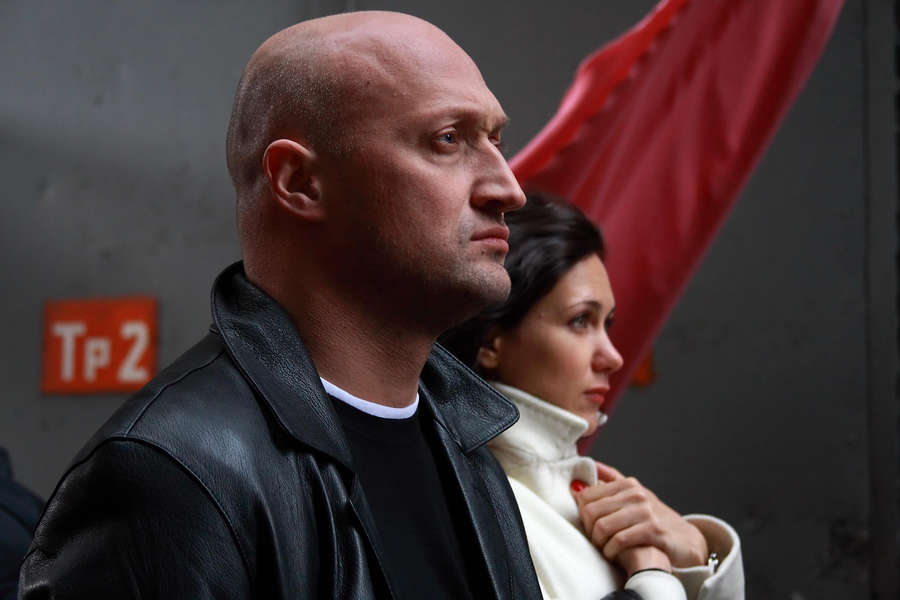 Гоша Куценко и Екатерина Климова в&nbsp;кадре из&nbsp;фильма &laquo;Антикиллер Д.К.&raquo;, 2008&nbsp;год 