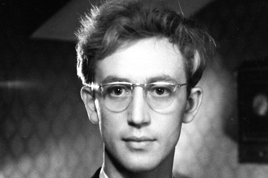 Артист Василий Ливанов в&nbsp;роли Саши в&nbsp;кинофильме &laquo;Коллеги&raquo;, 1962&nbsp;год