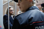 Бизнесмен Сергей Полонский во время вынесения приговора на заседании Пресненского суда, 12 июля 2017 года