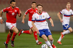 Во время 1-го тура отборочного этапа чемпионата мира — 2022 между сборными Мальты и России, 24 марта 2021 года