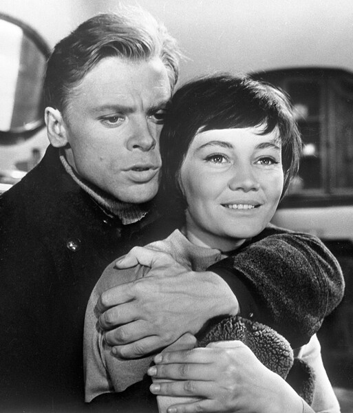 Виталий Коняев и Лариса Лужина в&nbsp;фильме &laquo;Тишина&raquo;, 1963&nbsp;год